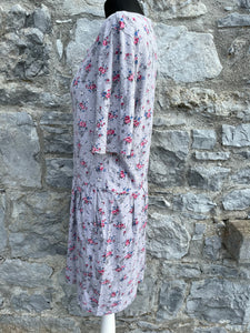 Tinker bell floral grey dress uk 10