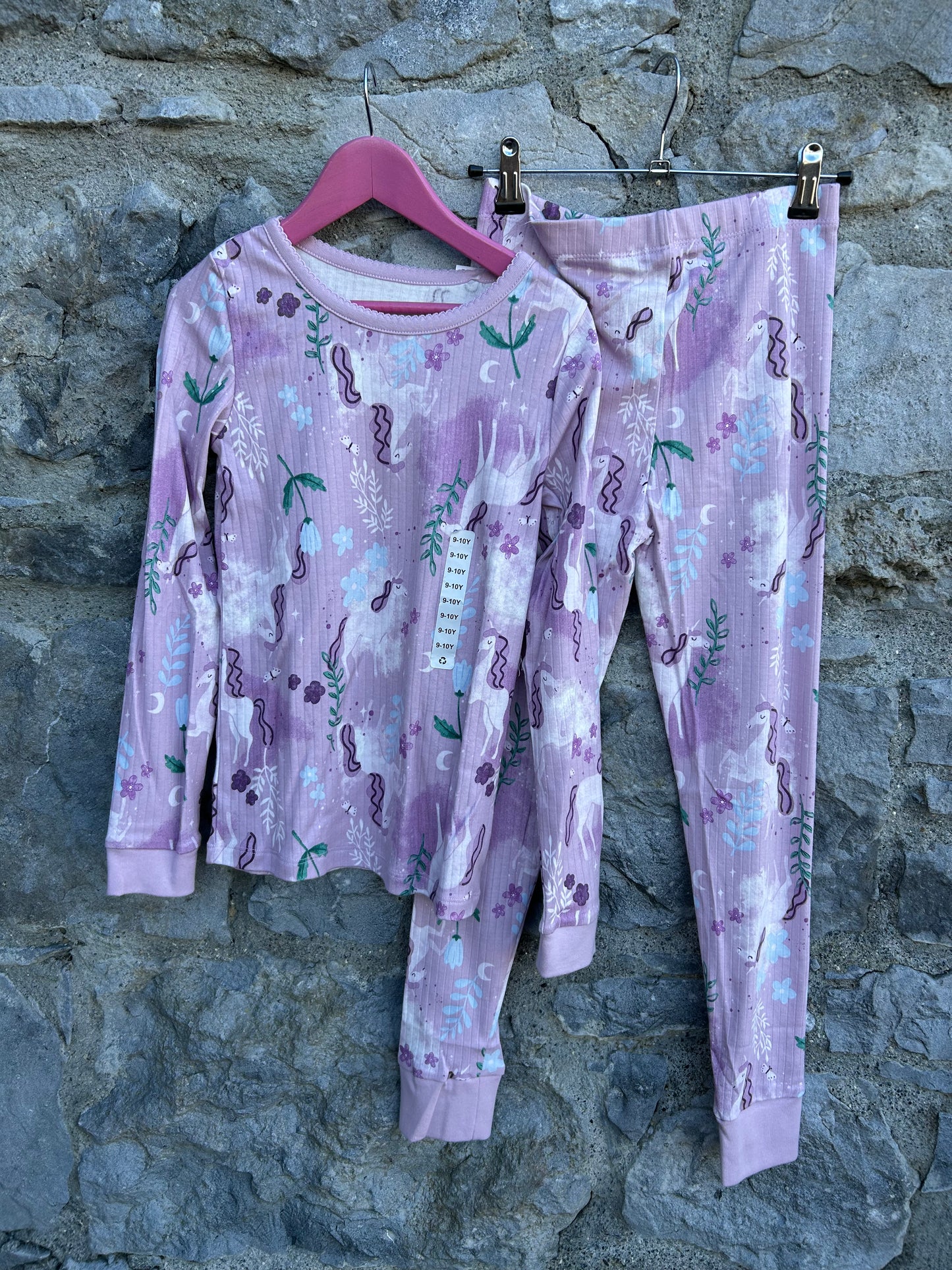 Unicorns purple pj  9-10y (134-140cm)