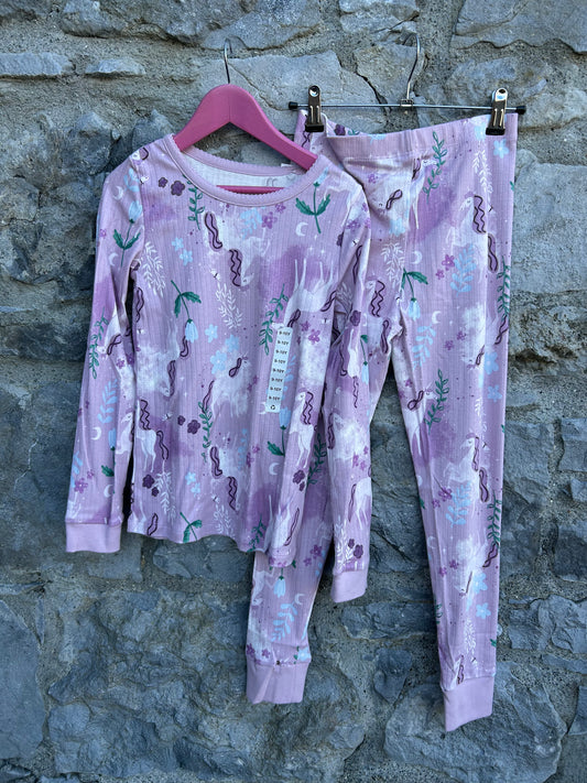 Unicorns purple pj  9-10y (134-140cm)