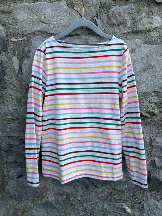 MB Colourful stripes top  8-9y (128-134cm)