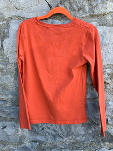 Orange top  7-8y (122-128cm)