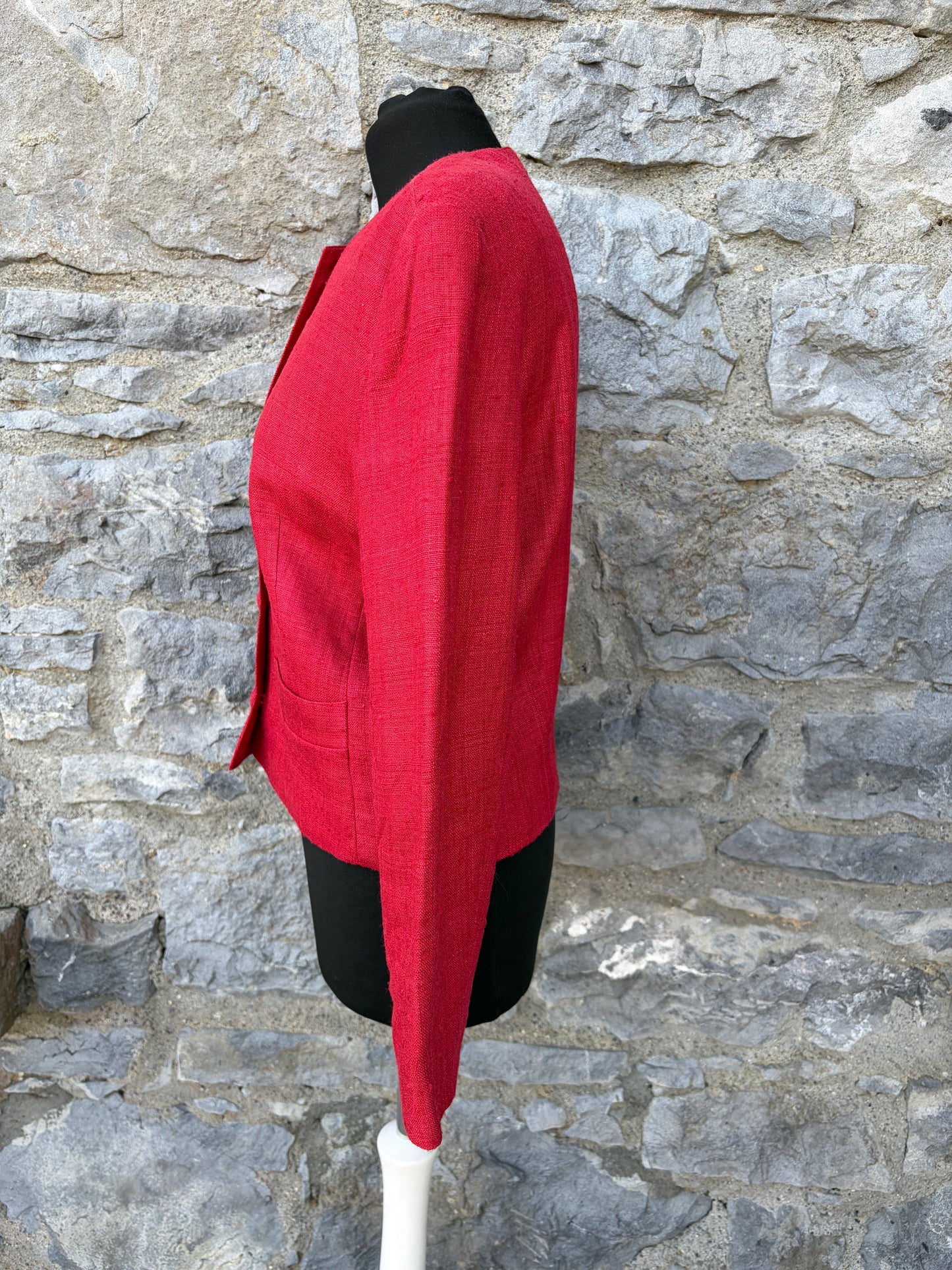 90s red jacket uk 10-12