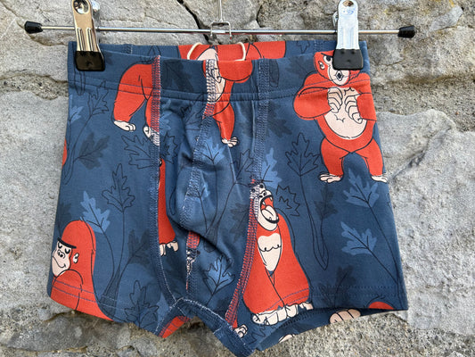 Gorillas navy boxers  3-4y (98-104cm)