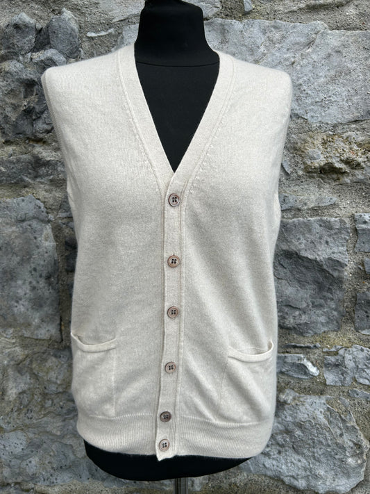 Cashmere cream waistcoat uk 8