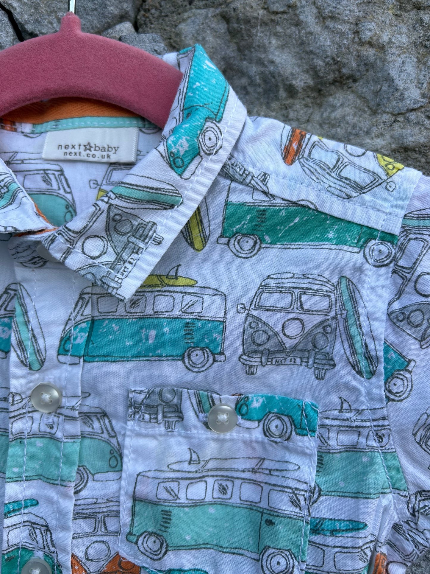 Camper vans shirt  9-12m (74-80cm)