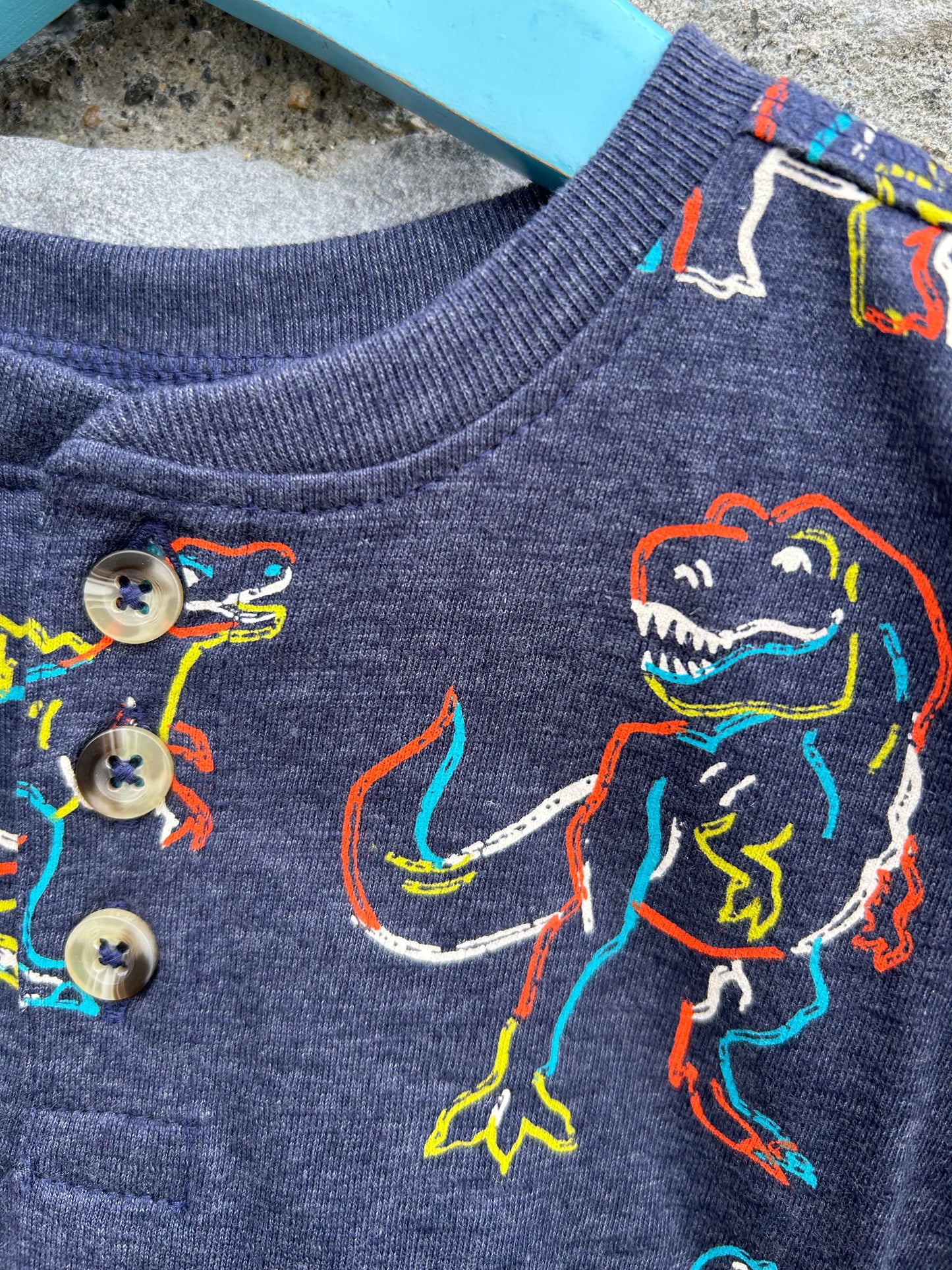 Dinosaurs navy T-shirt  3y (98cm)