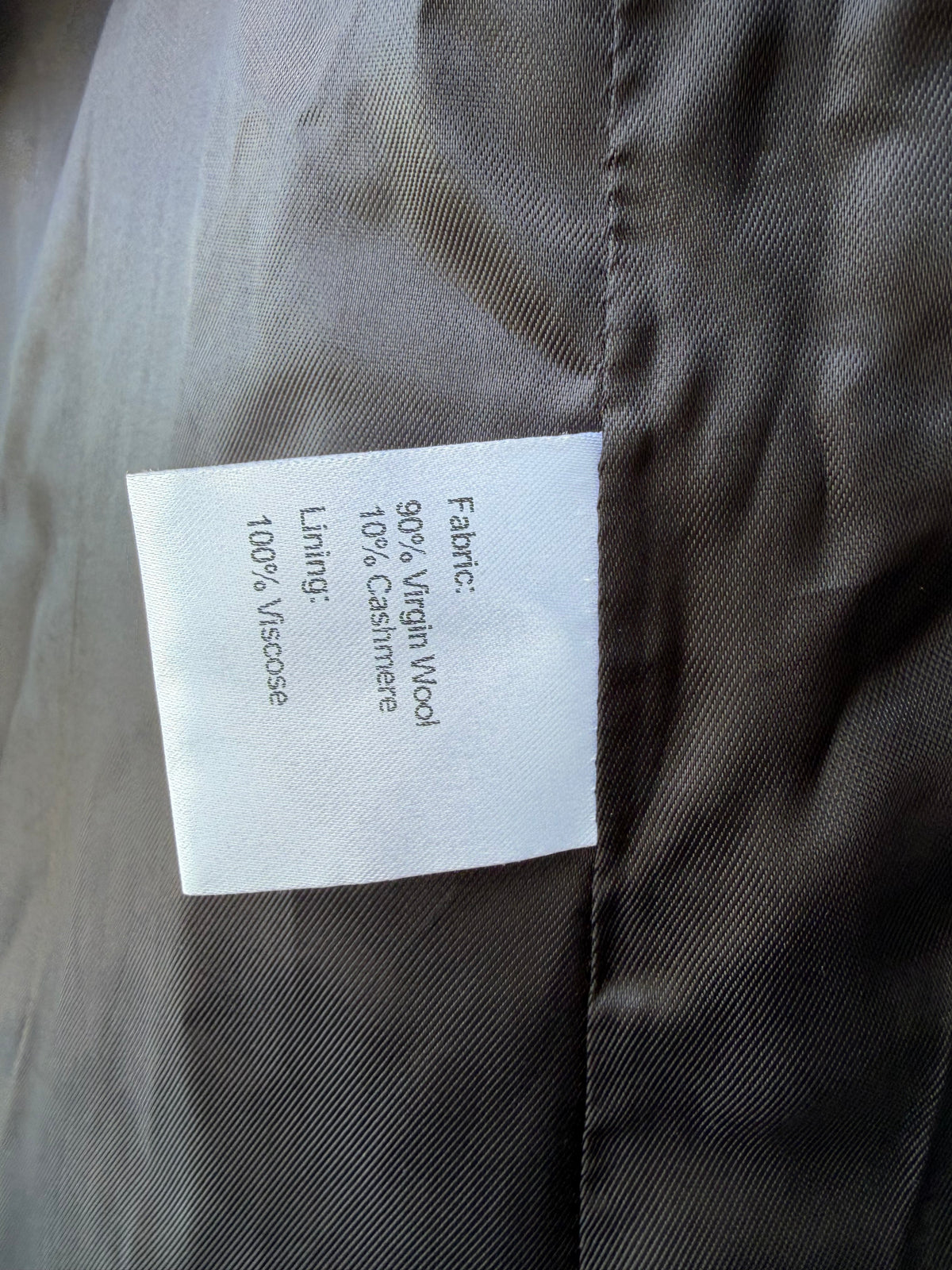 Navy woolly coat uk 16-18