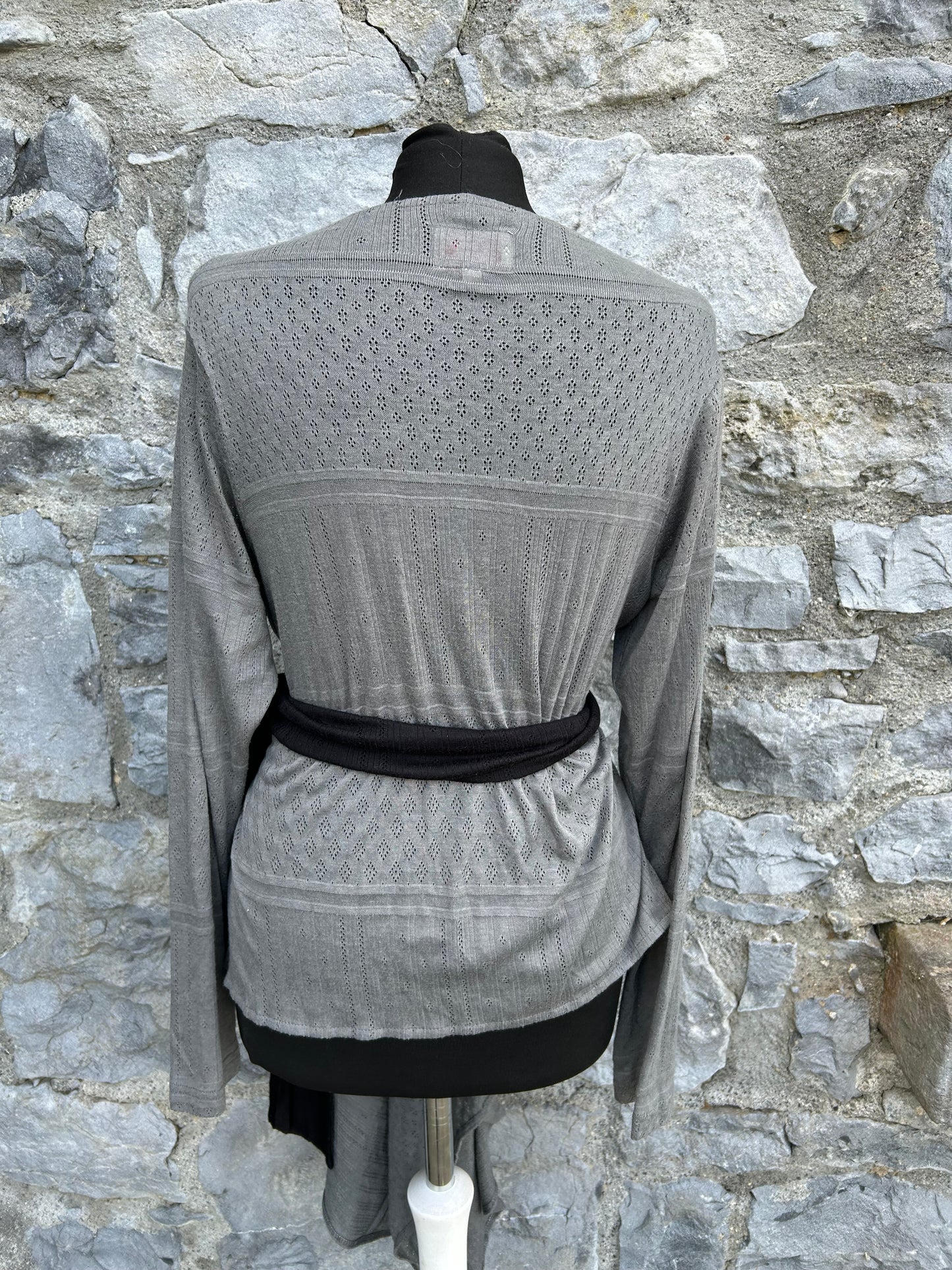 Grey wrap cardigan uk 14-16