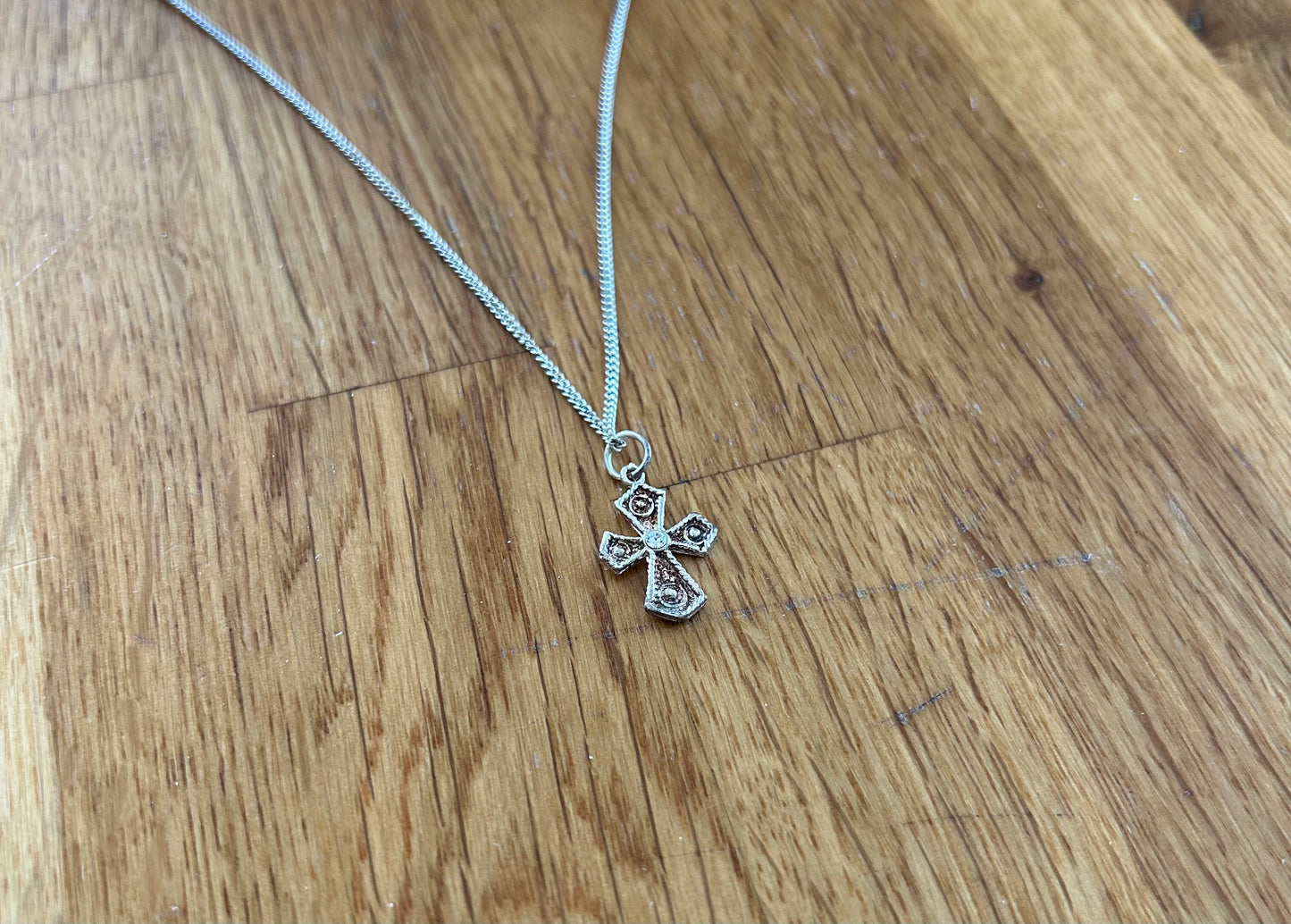 Small silver cross