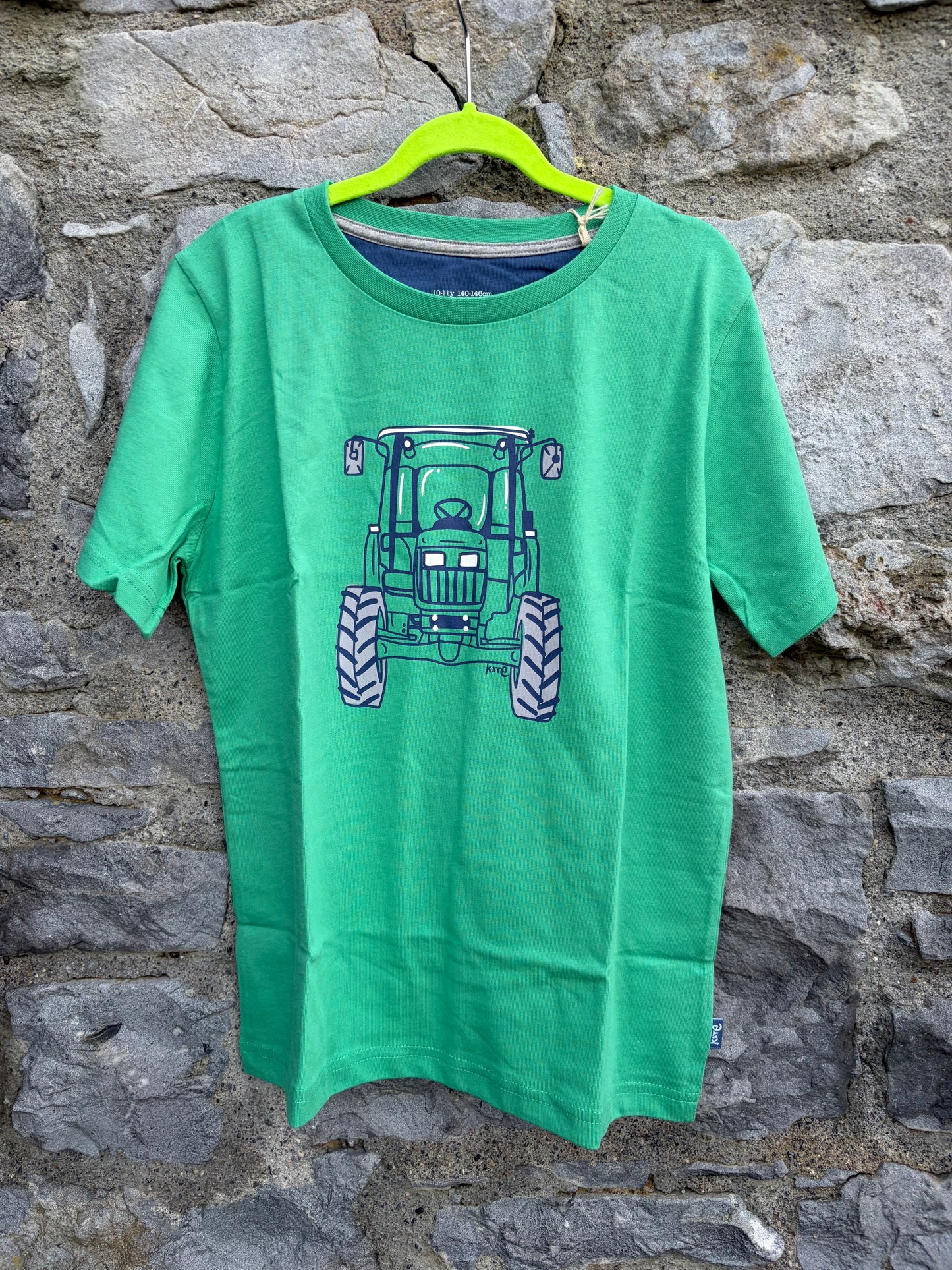 Tractor Time green T-Shirt  10-11y (140-146cm)