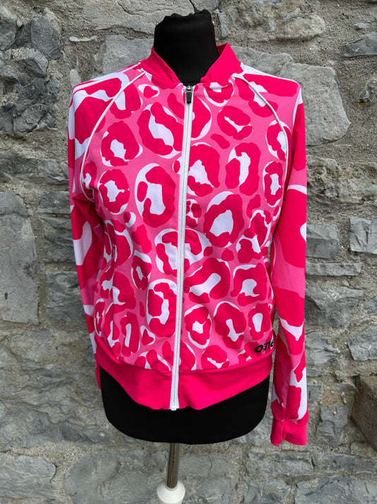 Pink abstract sport jacket 13-14y (158-164cm)
