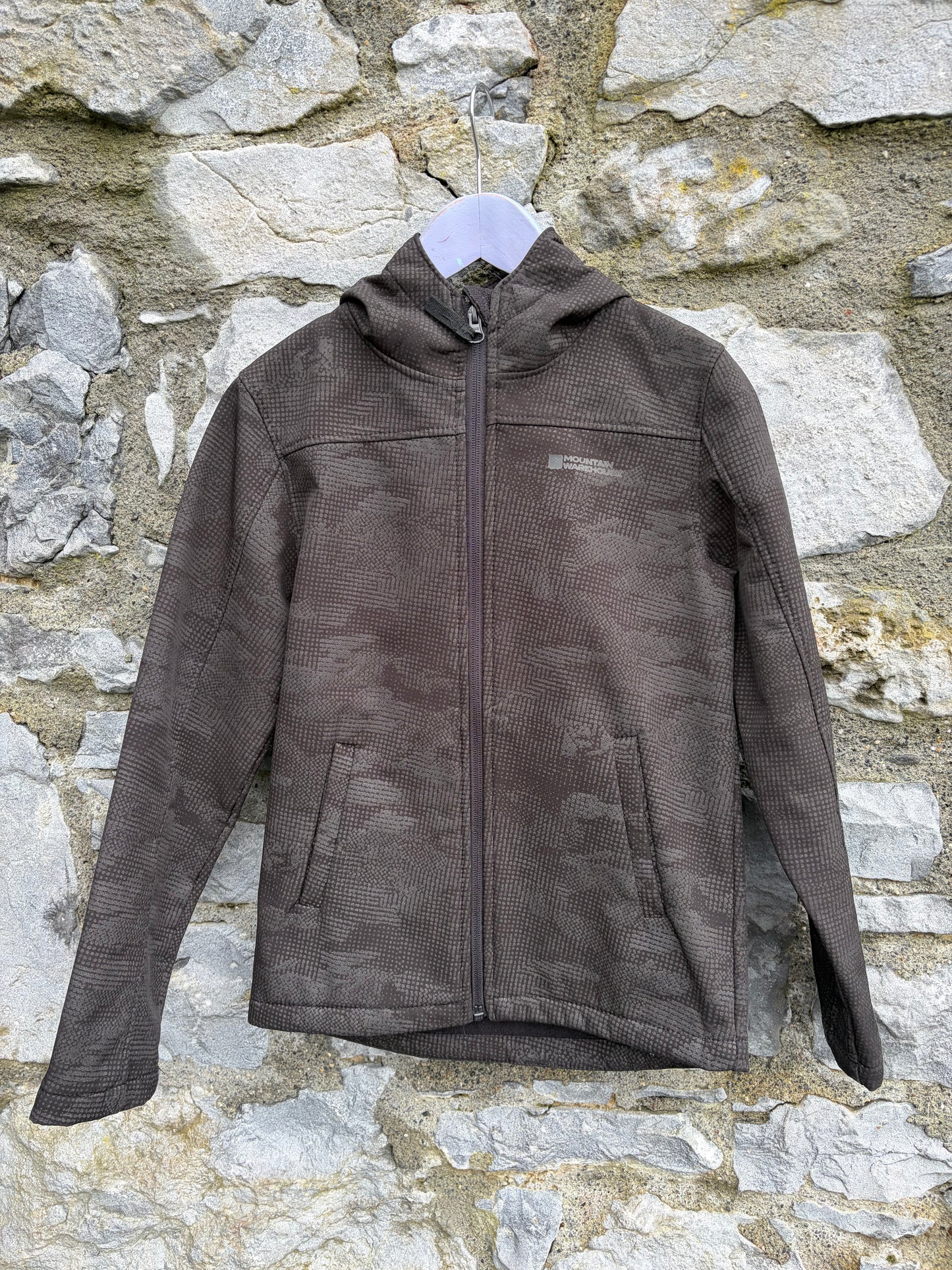 Grey soft shell jacket  9-10y (134-140cm)