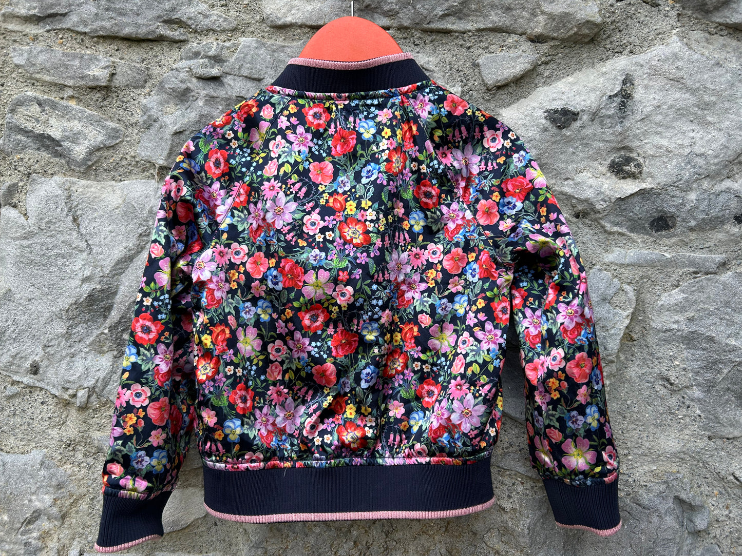 Colourful flowers bomber jacket  2-3y (92-98cm)