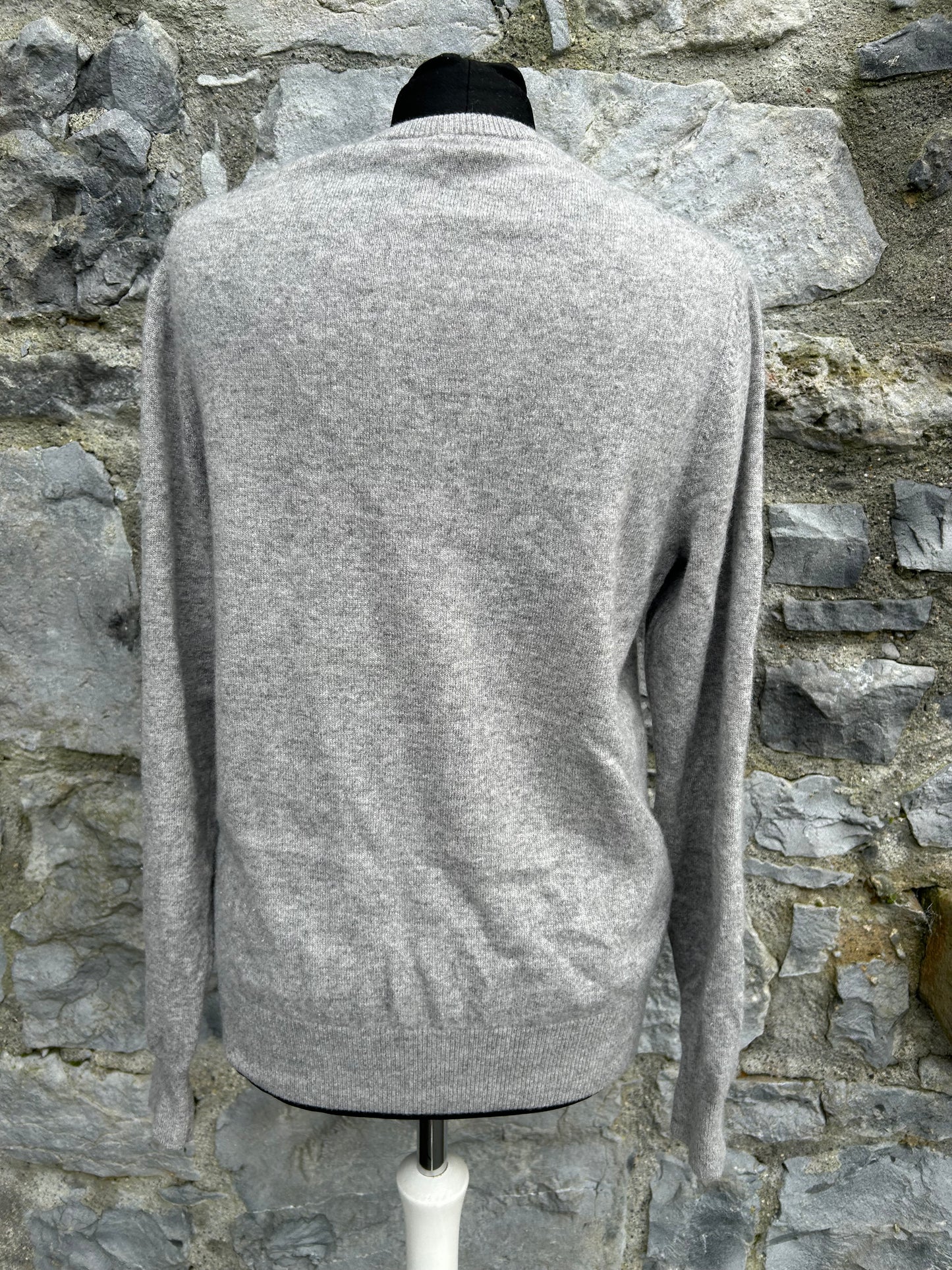 Grey cashmere jumper Small men