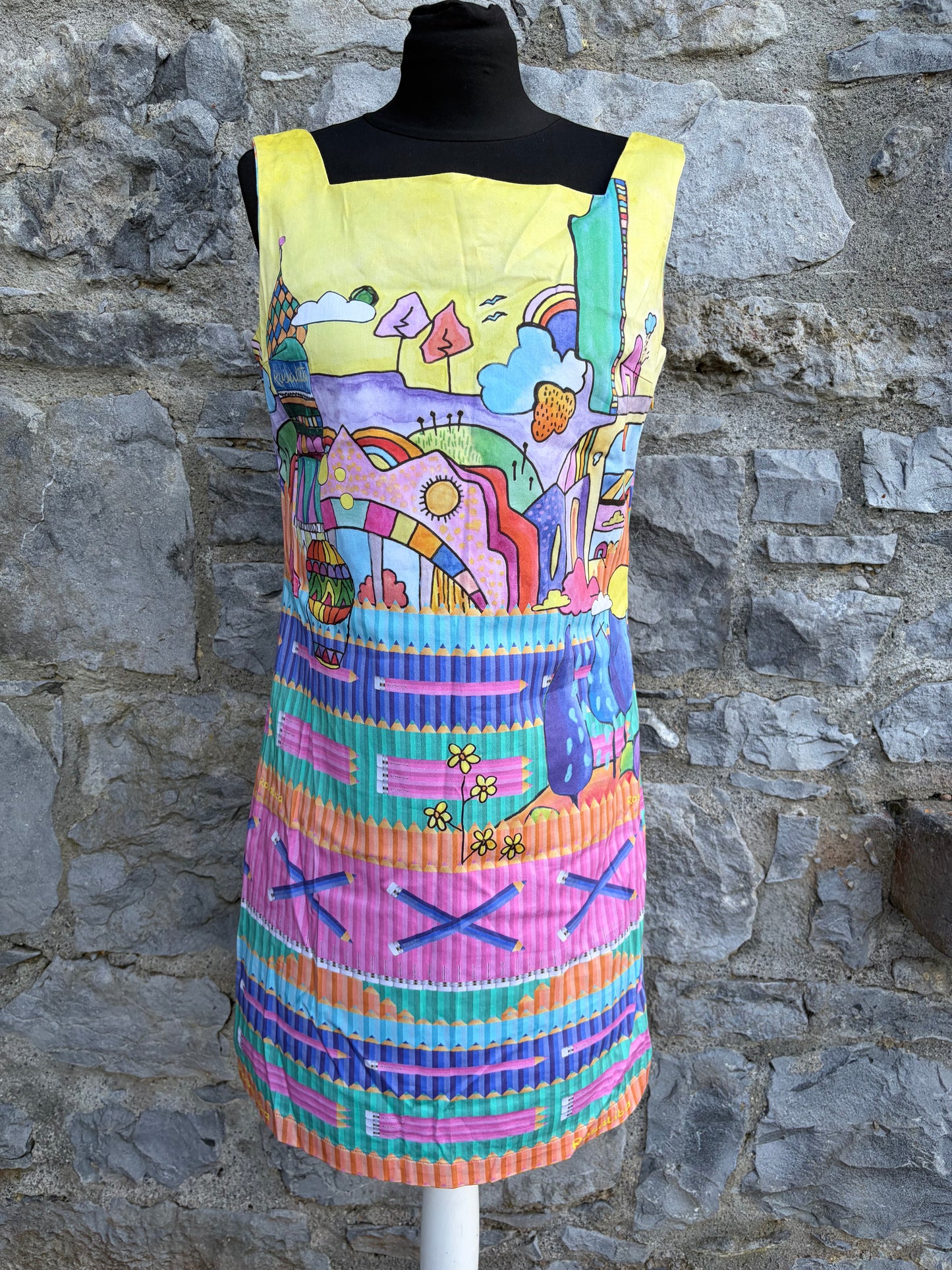 City&pencils colourful dress uk 12