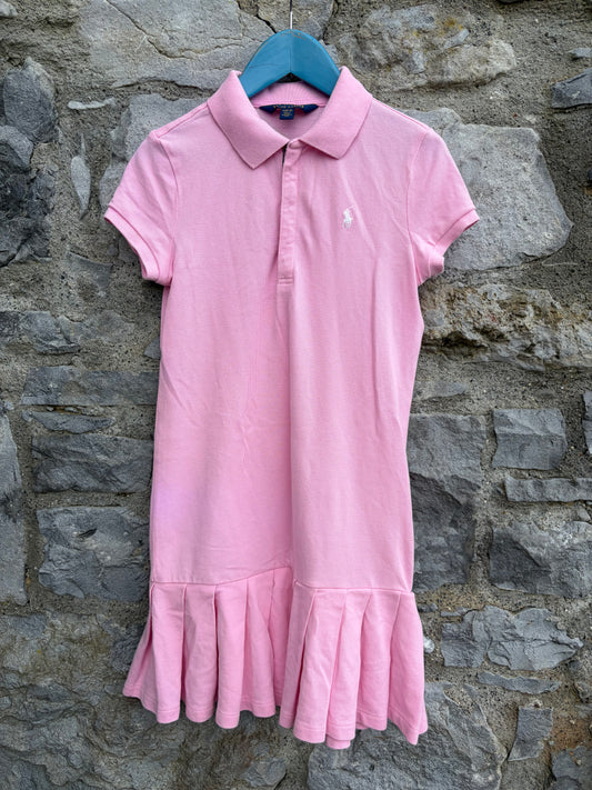 RL pink polo dress 9-10y (134-140cm)