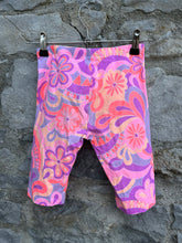 Load image into Gallery viewer, Neon floral cyclist shorts  8-9y (128-134cm)
