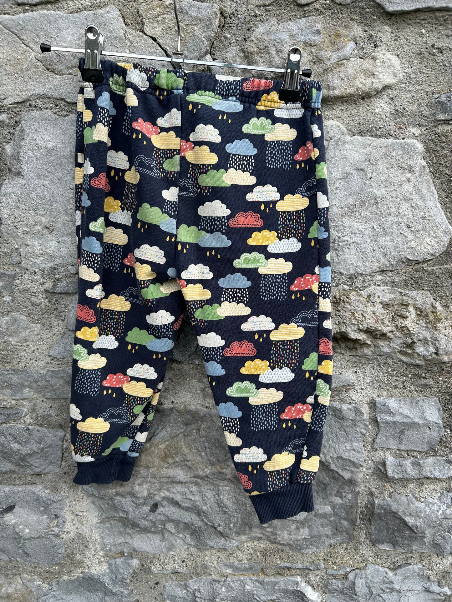Rainy clouds navy pants  18-24m (86-92cm)