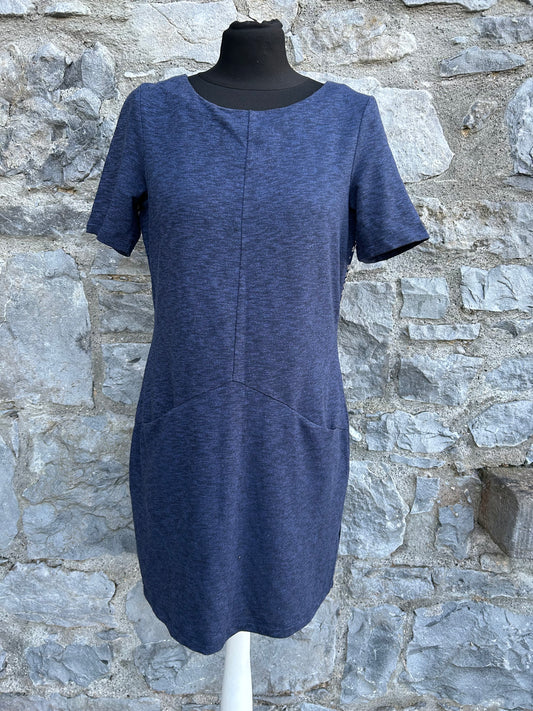 Navy geometric back dress uk 8-10