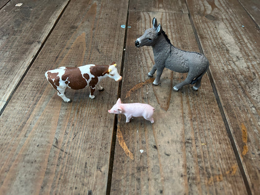 Farm animals set