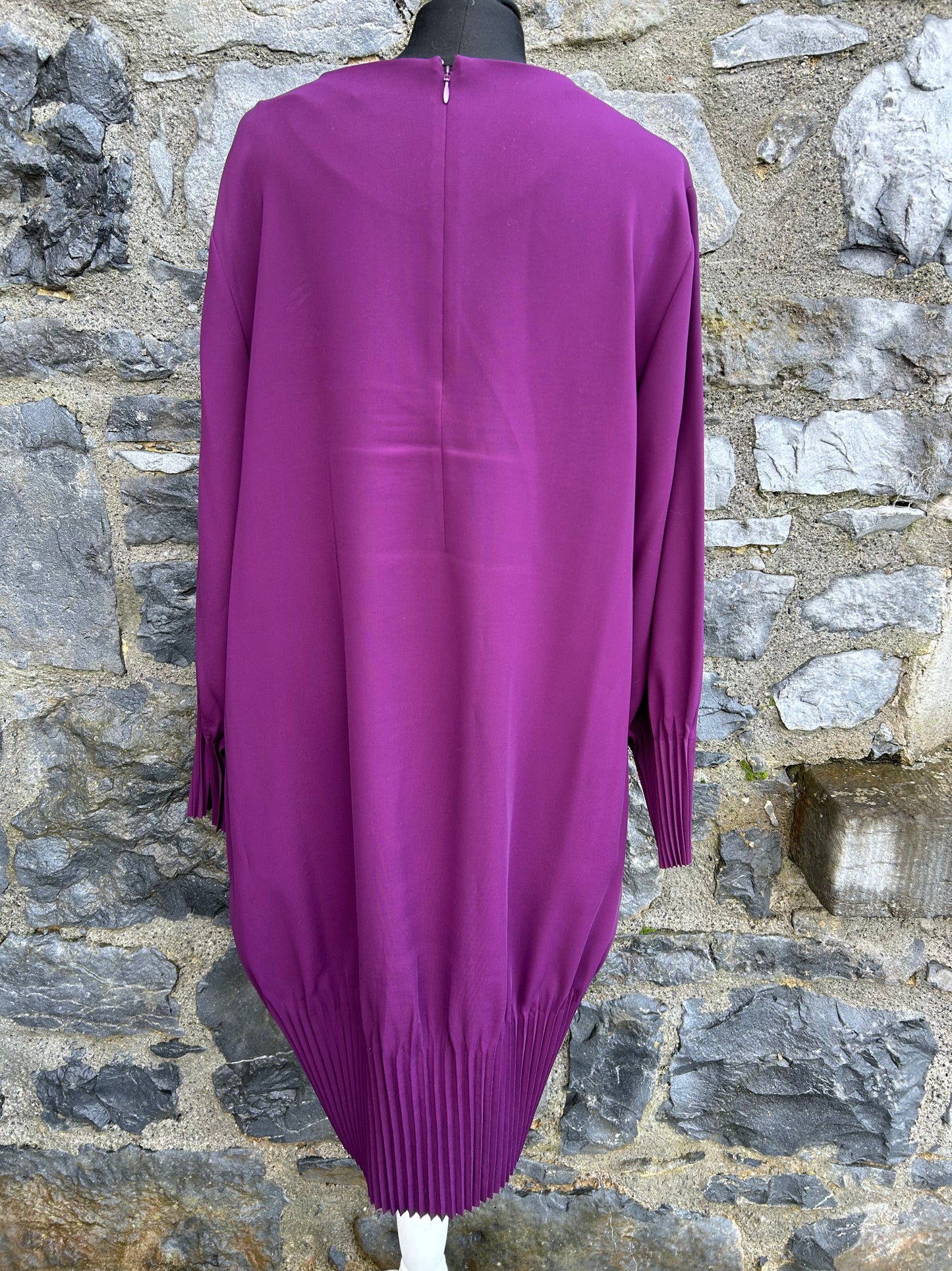 Purple dress uk 16