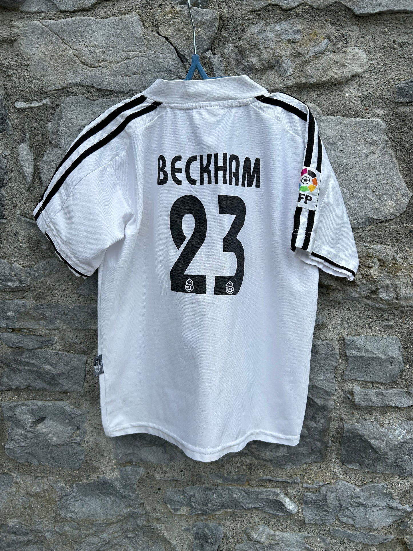 Y2K Beckham white jersey   8-9y (128-134cm)
