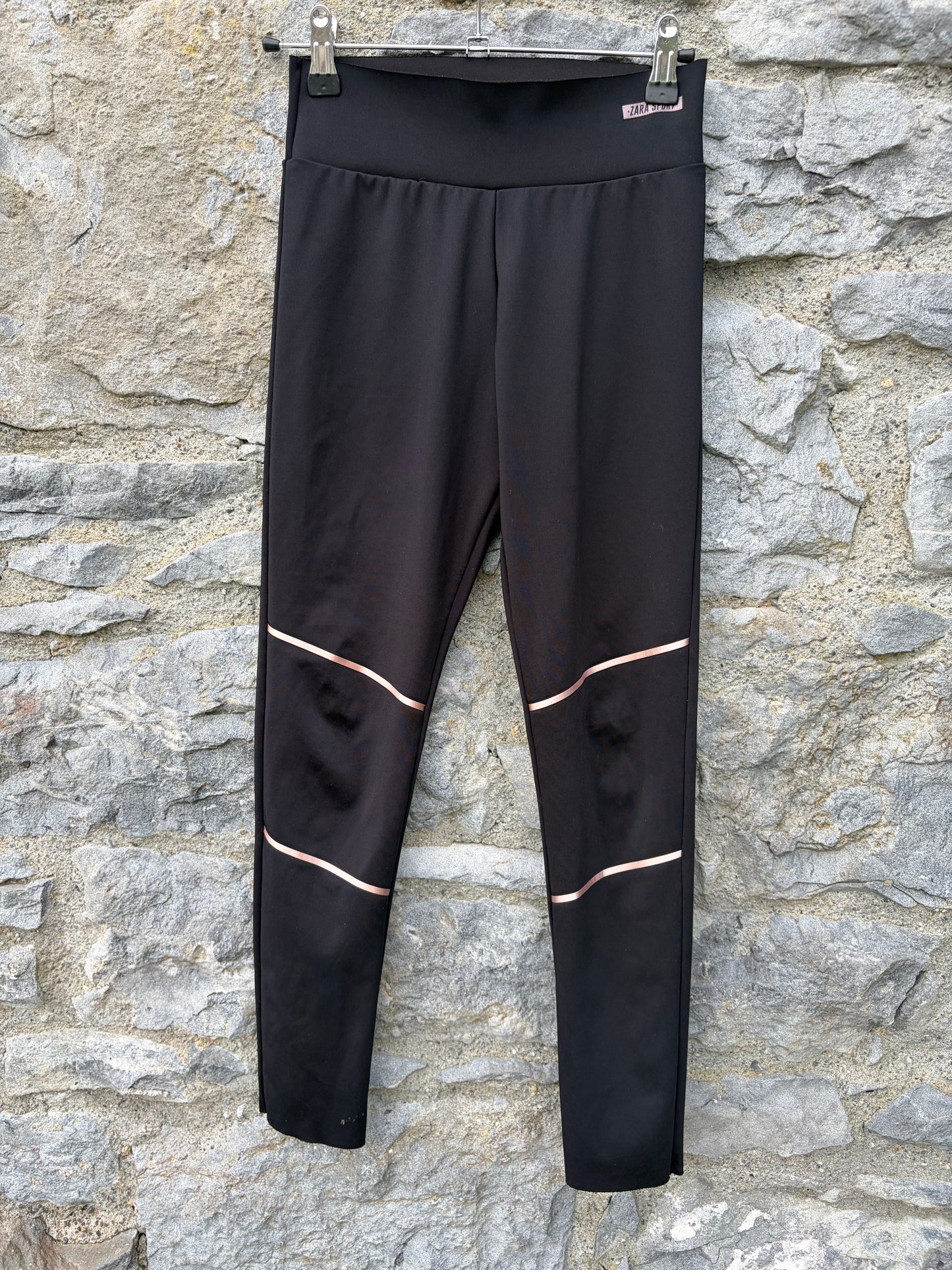 Black leggings  11-12y (146-152cm)