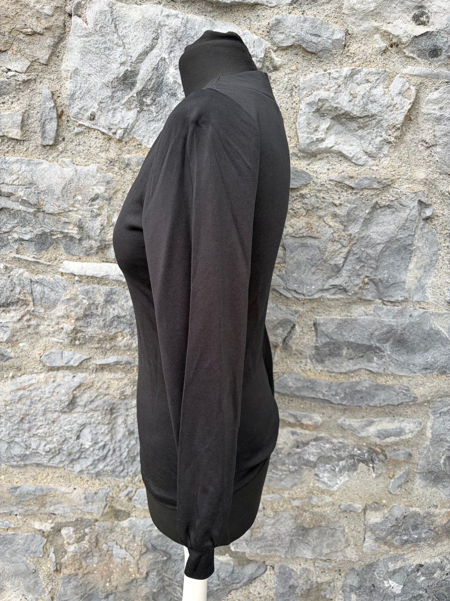 90s black top uk 8