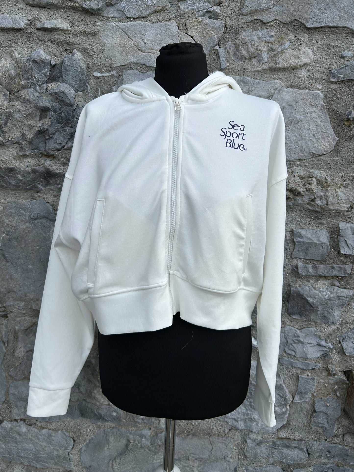 Sea sport white hoodie 13-14y (158-164cm)