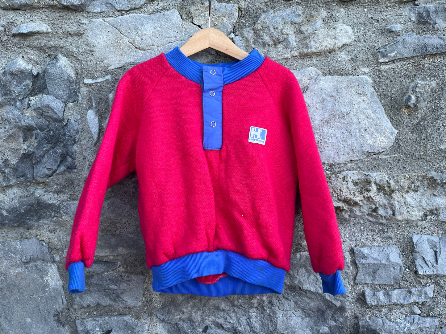 90s pink fleece sweatshirt    4y (104cm)