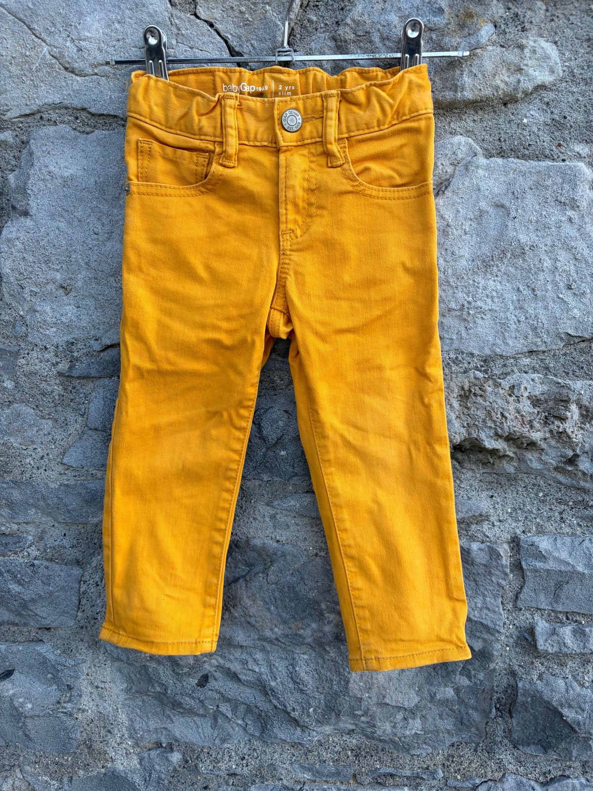 Yellow jeans  2y (92cm)