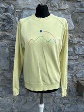 Load image into Gallery viewer, Mountains yellow sweatshirt uk 8-10
