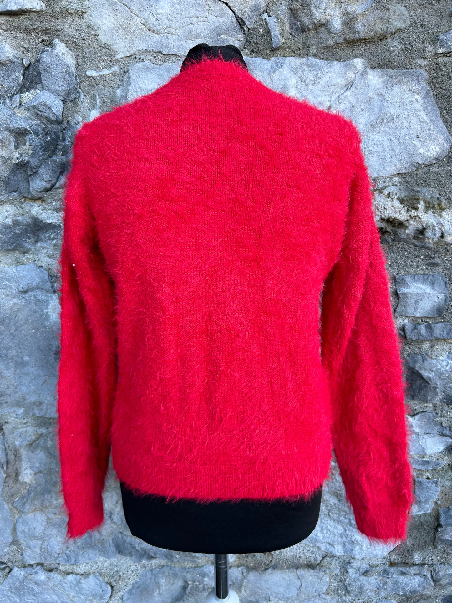 Sparkly reindeer red jumper  12-13y (152-158cm)