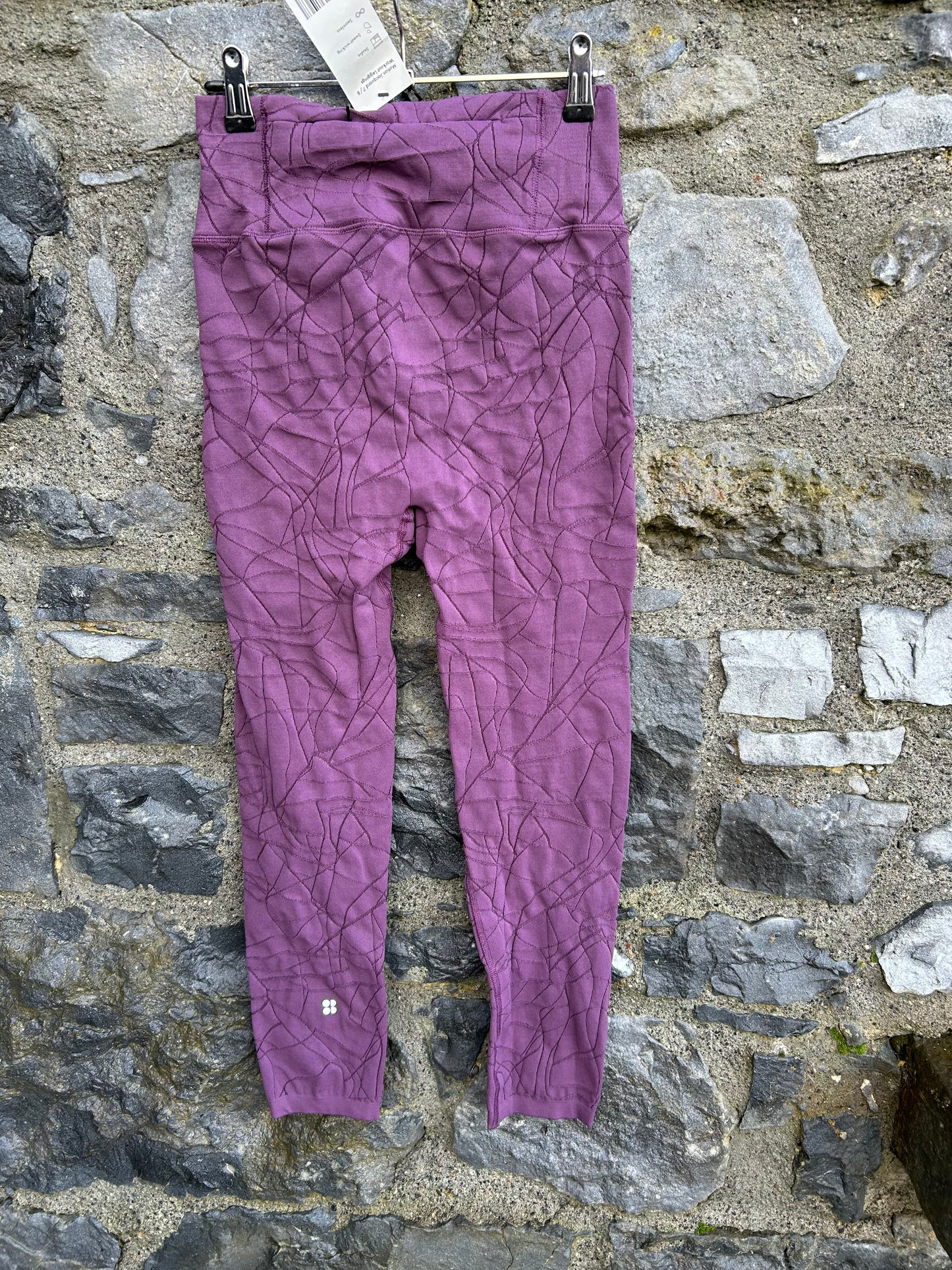 Purple leggings uk 14