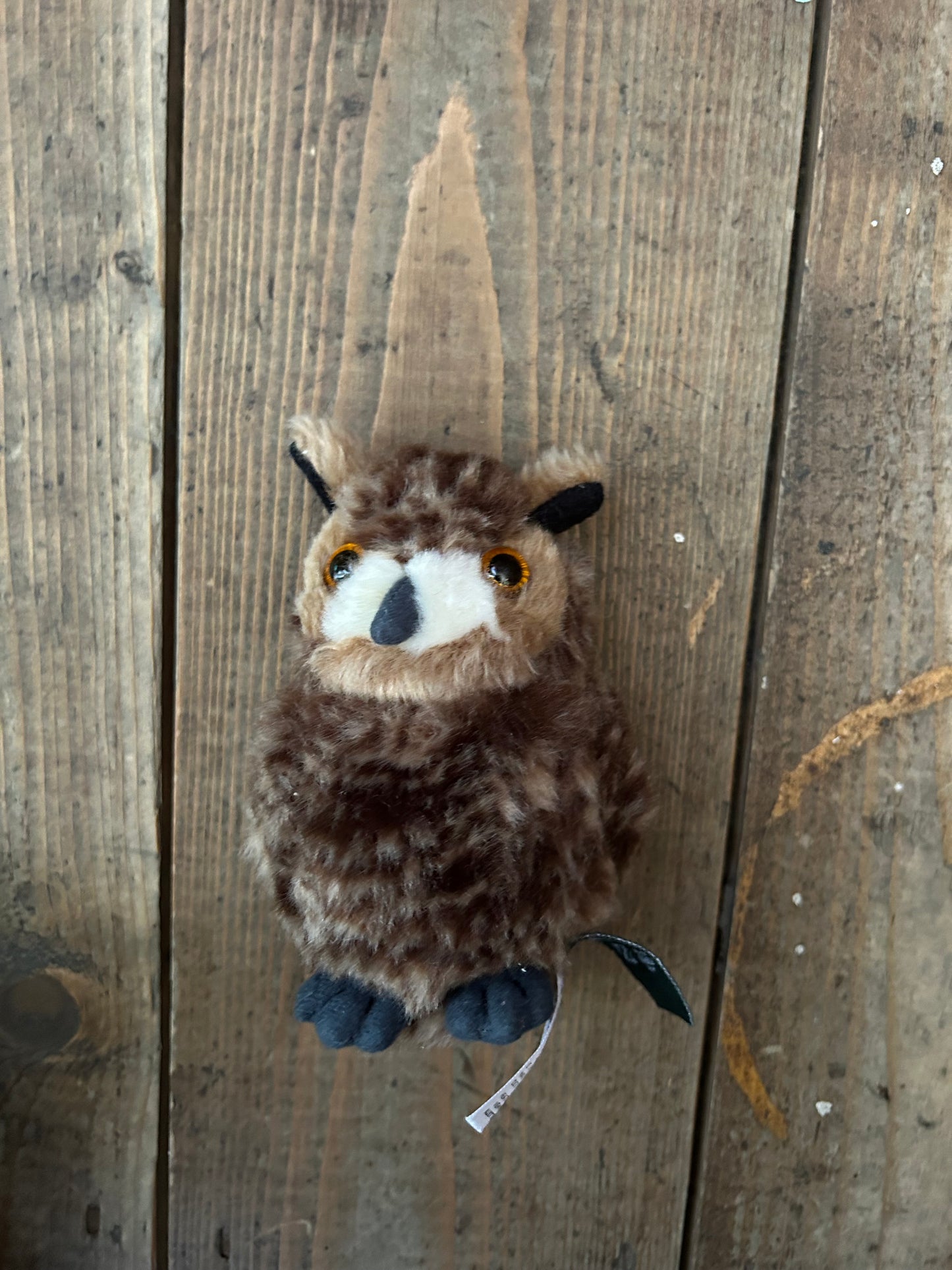 Small owl soft toy