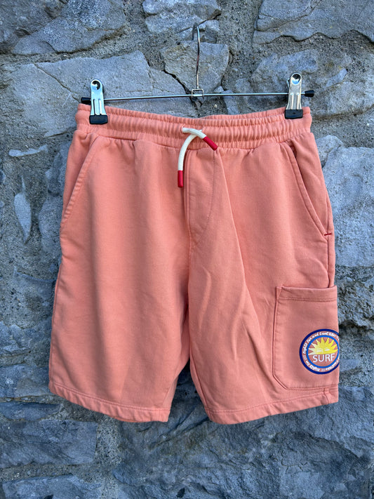 Surf orange shorts  10-11y (140-146cm)