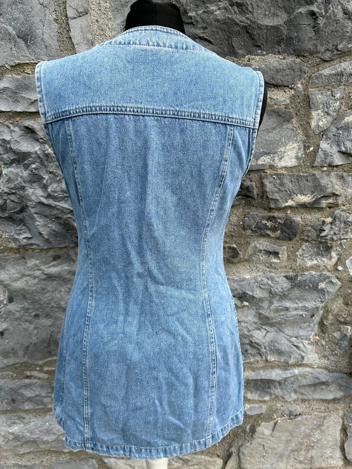 90s denim tunic uk 6-8