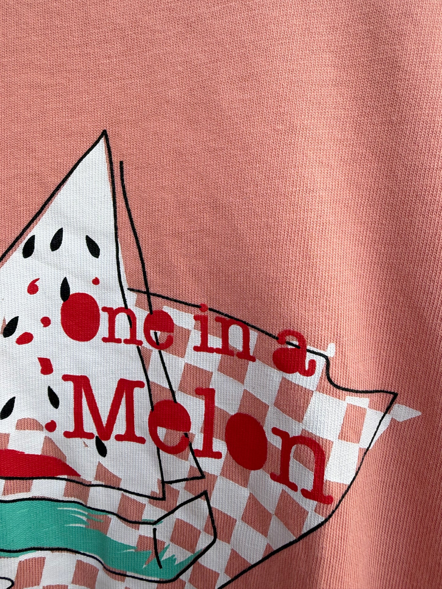 One in a melon T-shirt  9-10y (134-140cm)