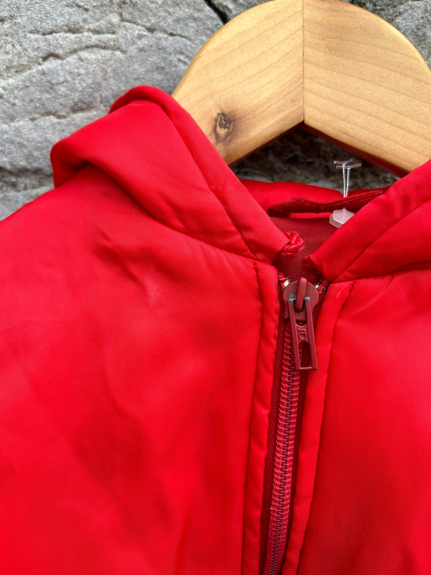 80s red jacket   3-4y (98-104cm)