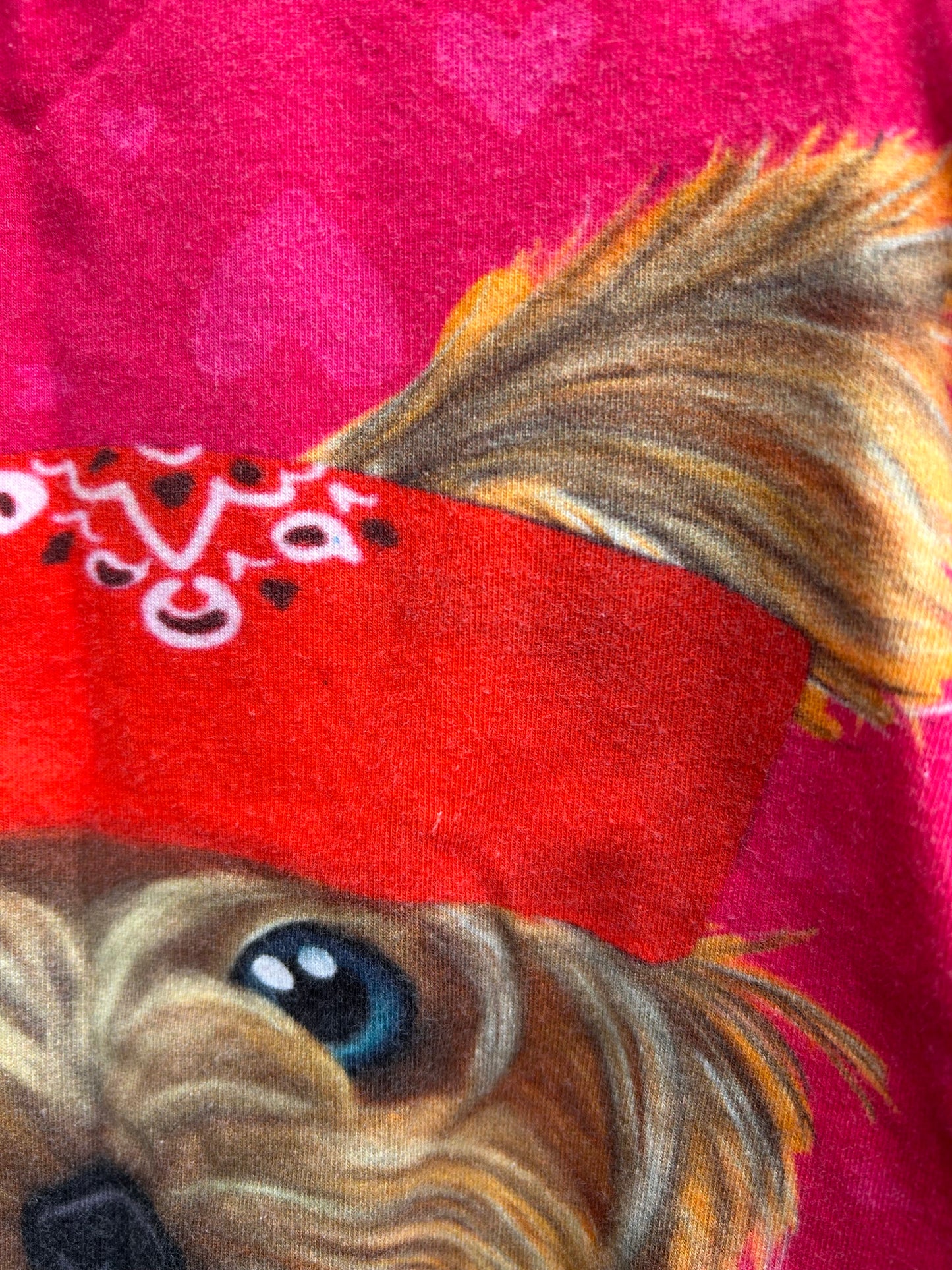 Doggies pink top&leggings 3-4y (98-104cm)