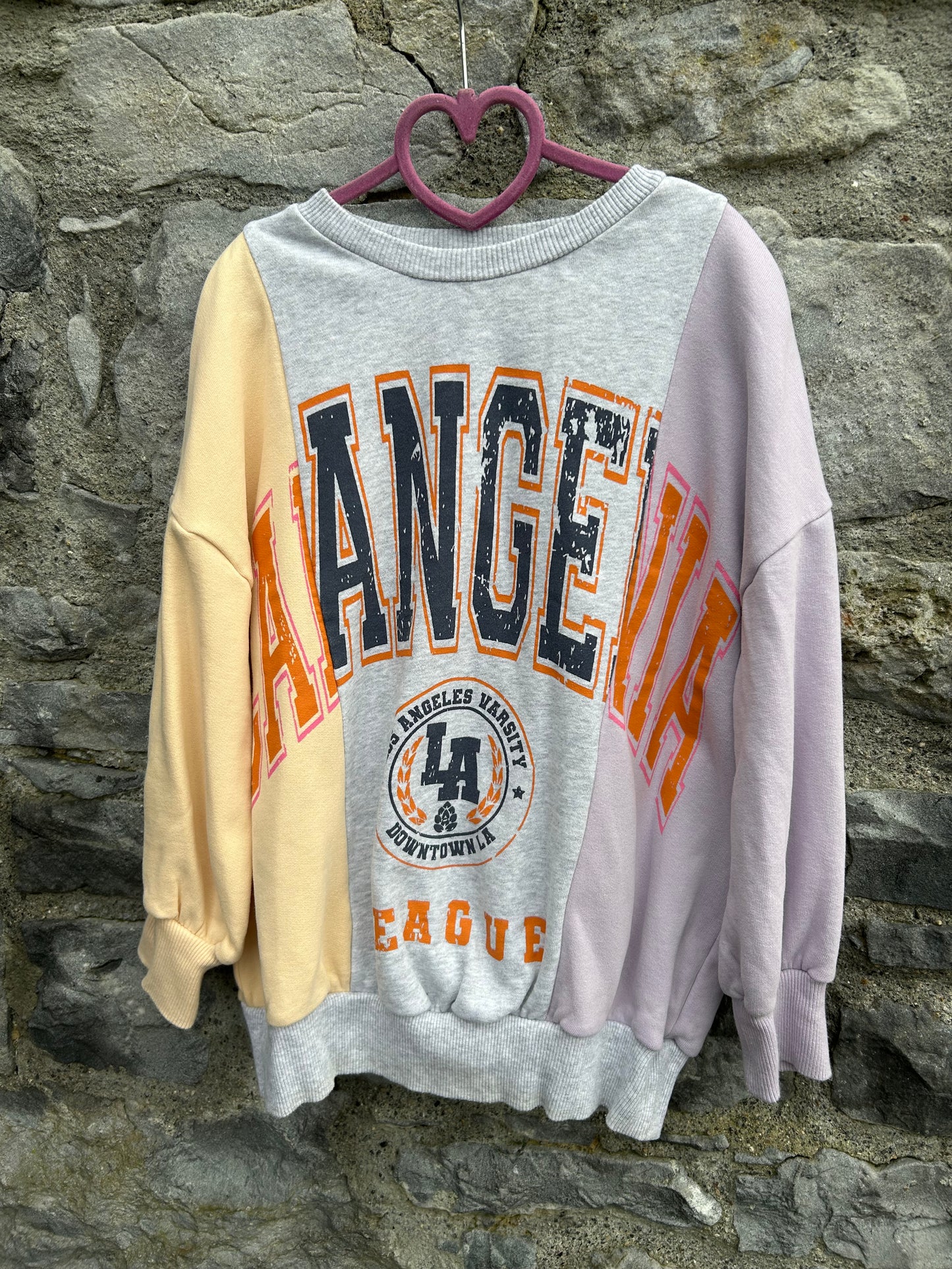 Mismatched grey sweatshirt 9y (134cm)