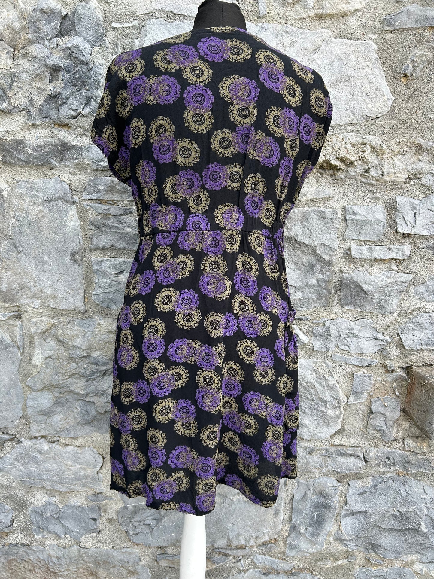 Mandalas black tunic uk 12