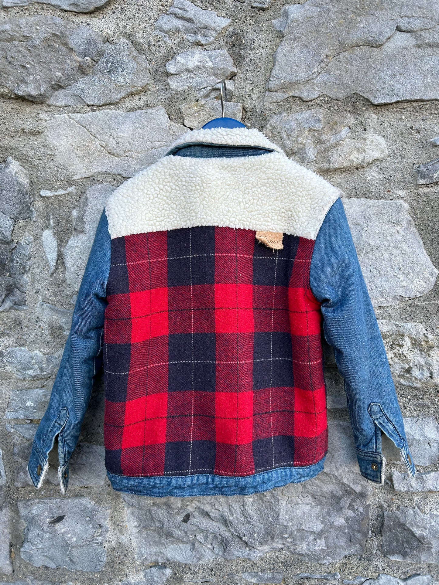 NEWFOUNDLAND Lumberjack Jacket/Dark Denim  5-6y (110-116cm)