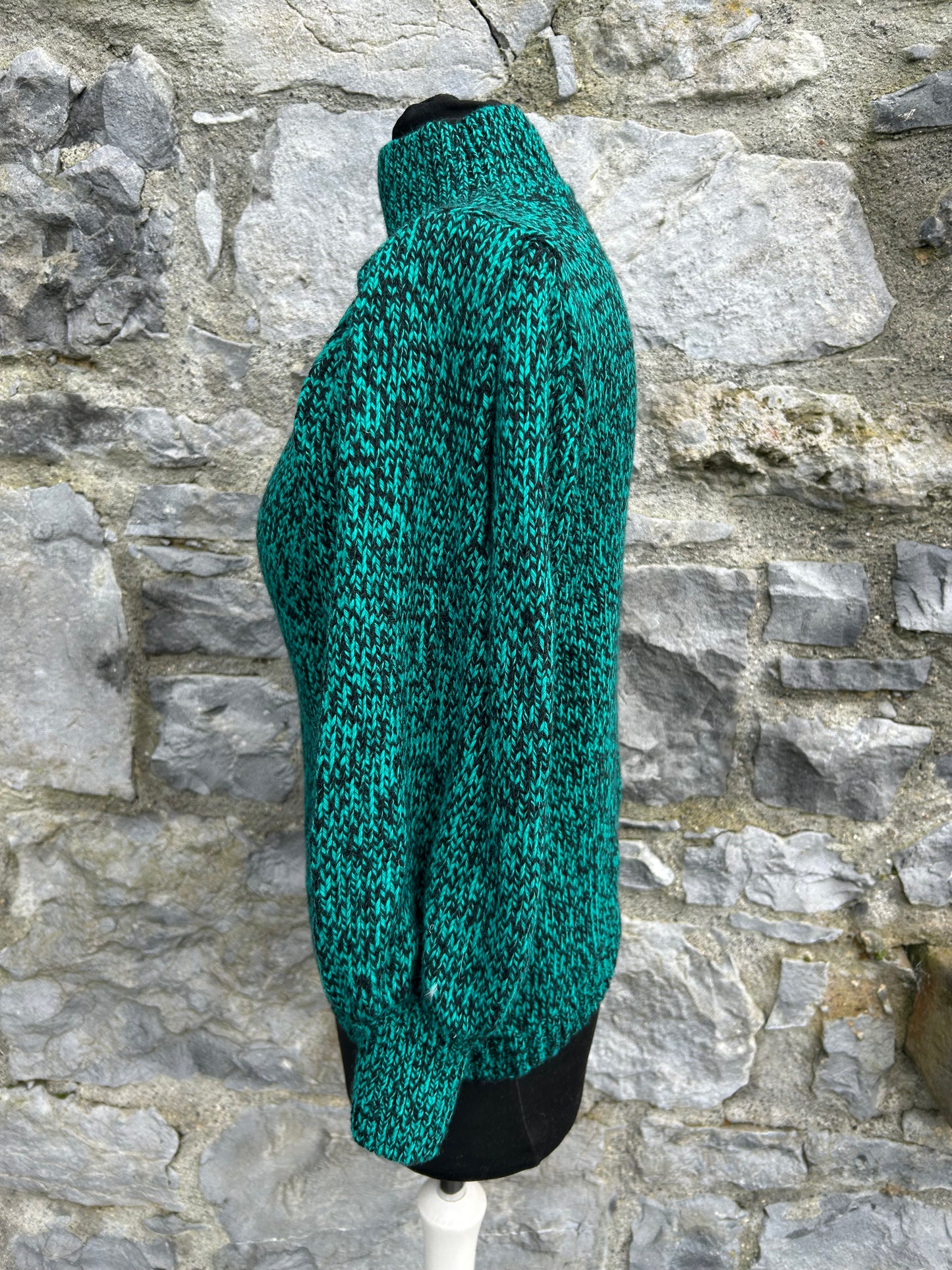 Green chunky knit jumper uk 6-8