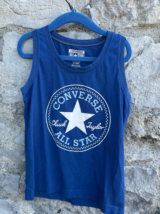 Blue tank top  5-6y (110-116cm)