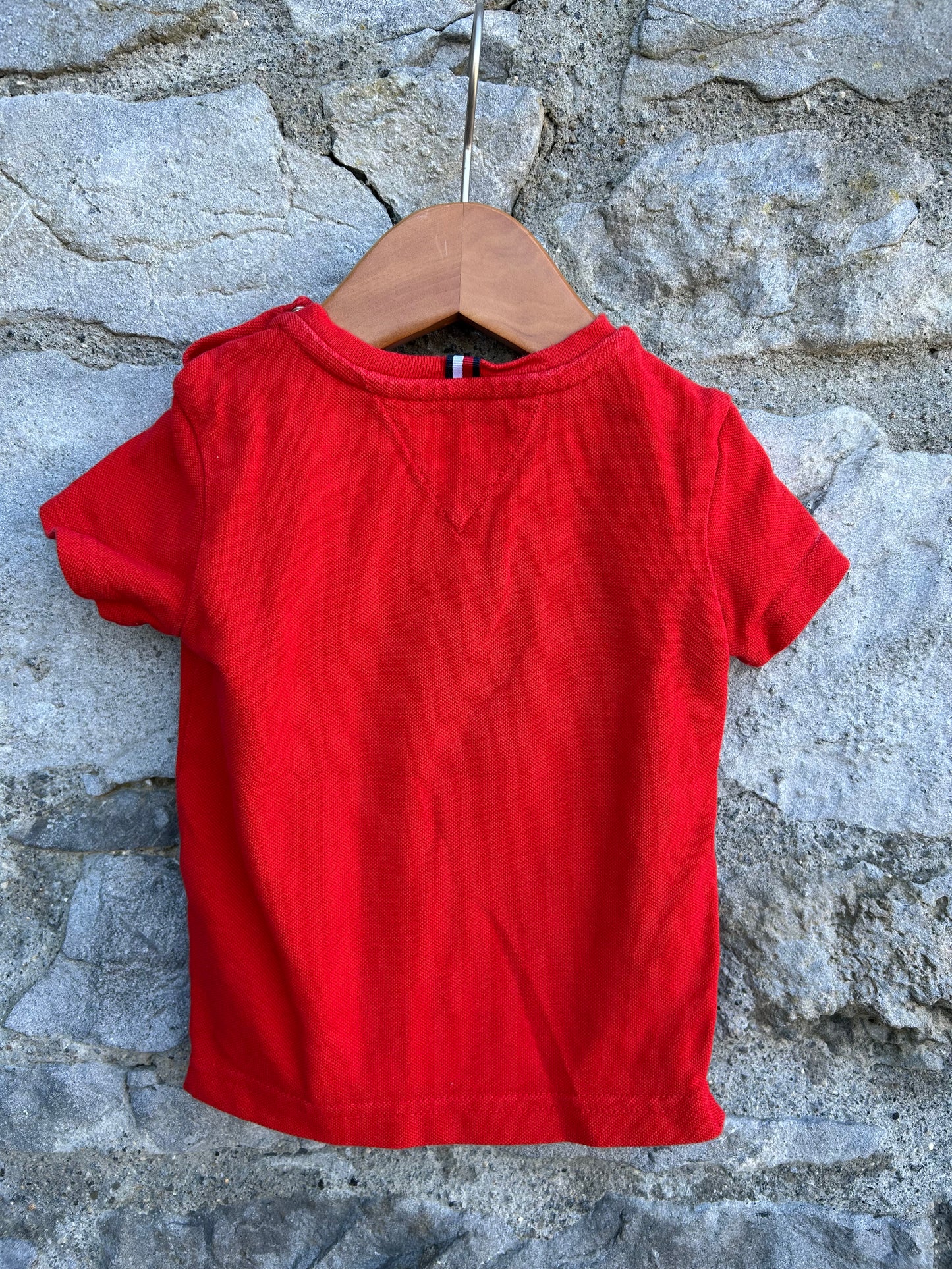 TH red T-shirt  6-9m (68-74cm)