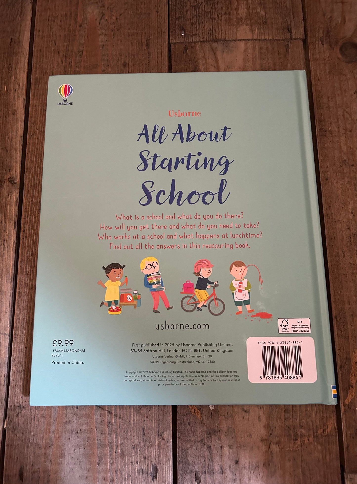 All about starting school