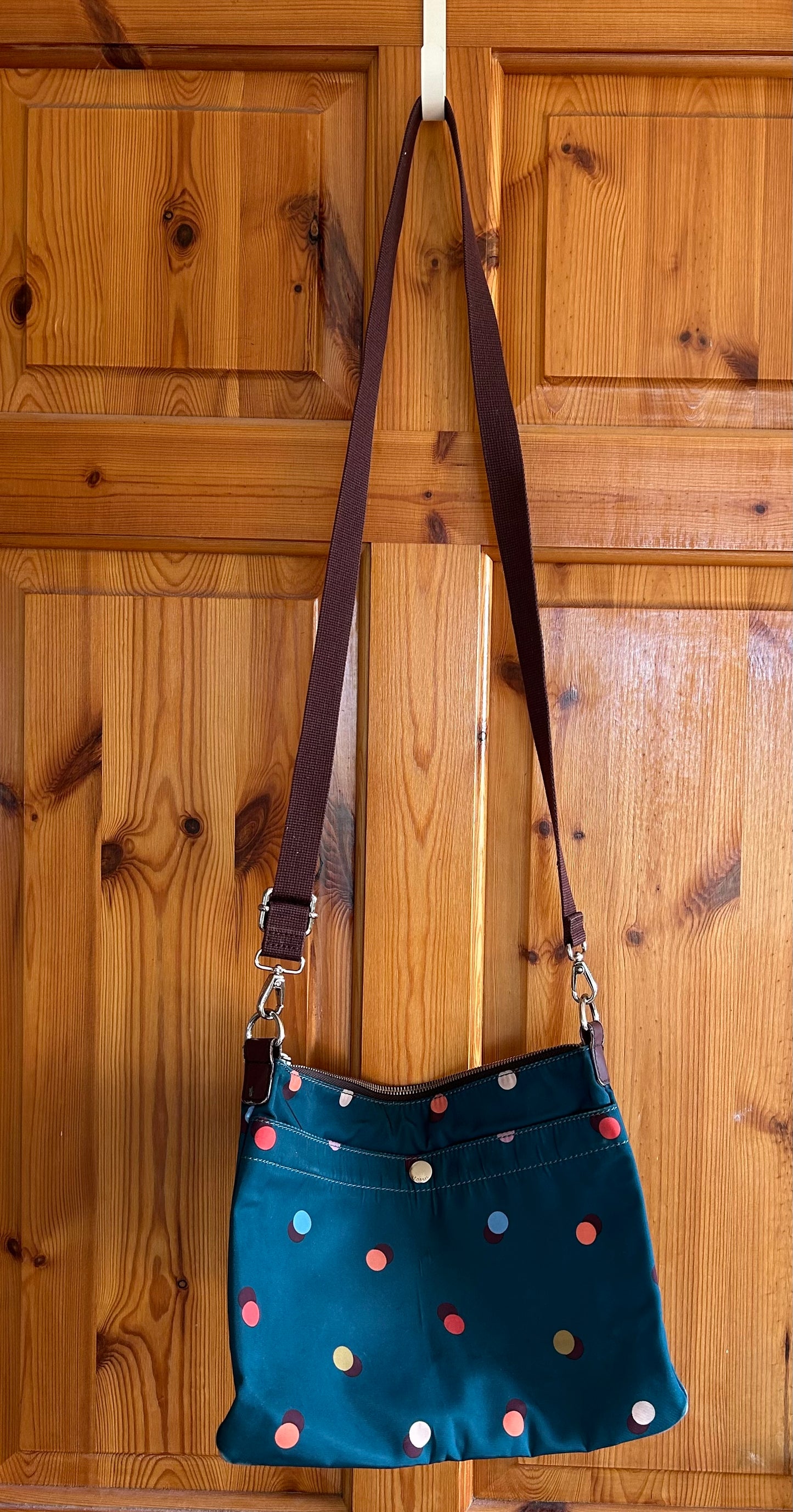 Teal&dots bag set