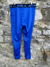 Load image into Gallery viewer, Blue sport leggings uk 16-18
