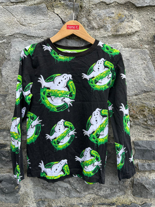 Ghostbusters black top  7-8y (122-128cm)